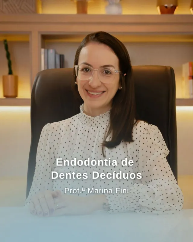 Capa do curso Endodontia de Dentes Decíduos