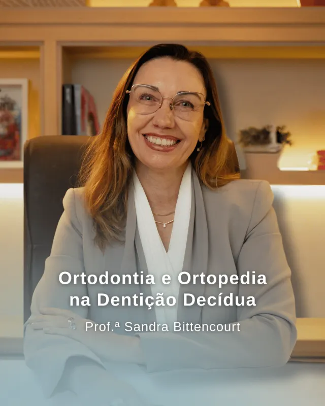 Capa do curso Ortodontia e Ortopedia na Dentição Decídua