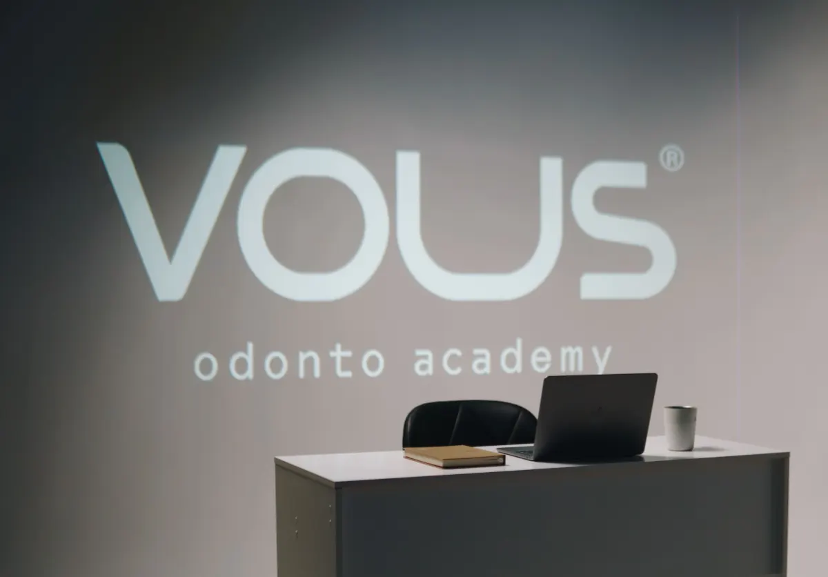 Estúdio de gravação das aulas da VOUS Odonto Academy